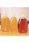 Wawrrinews Honey Jar Honey Bottles,6 Pack 12oz Plastic Honey Jar Empty Squeeze Honey Bottle Contain