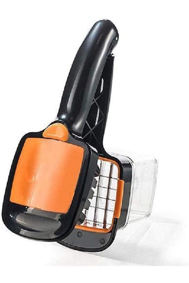 Fruit Vegetable Cutter Nicer Quick 5-in-1 Dicer Stainless Steel Non-slip