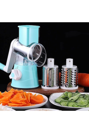 Multi Slicer 3 in 1 Manual Vegetable Cutter Slicer, Vegetable Chopper, Kitchen Gadgets, Creative Ki