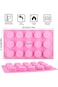 X spring Chocolate Mold, 2 PCS Cylinder Silicone Mold, Round Chocolate Cookie Molds, Cake Pop Mold,