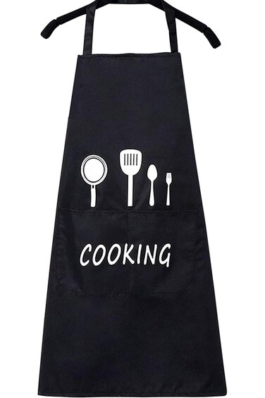 مآزر ELECDON المقاومة للماء والقابلة للتعديل للرجال والنساء مع جيبين - مطبخ رائع للطبخ وBB