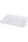 White Rectangular Plastic Plates