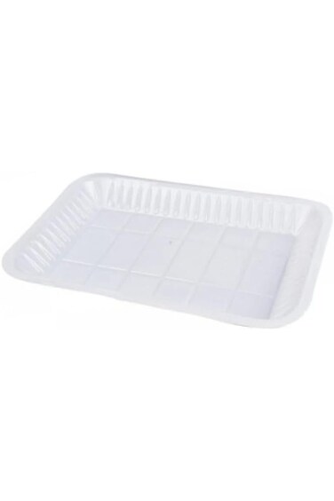 White Rectangular Plastic Plates