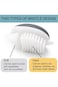 SYOSI 2 Pcs Vegetable Brush, Non-Slip Potato Scrubber Veggie Brush with Flexible and Hard Bristles,