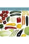 SYOSI 2 Pcs Vegetable Brush, Non-Slip Potato Scrubber Veggie Brush with Flexible and Hard Bristles,