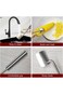 ALMEKAQUZ Corn Cob Stripper,Long Handle Stainless Steel Corn Stripping Tool,Fast Safe Easy Clean Co