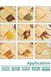 Azonee 50 Pcs Kraft Paper Bags with Window, Stand Up Pouches Bags, Zip Lock Food Storage Bags for P