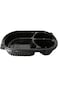 12-Pack Meal Prep Plastic Microwavable Food Containers For Meal Prepping With 12 Lids Rectangular,