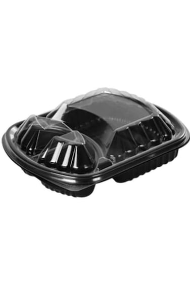 12-Pack Meal Prep Plastic Microwavable Food Containers For Meal Prepping With 12 Lids Rectangular,