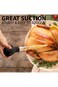Exrp Turkey Baster With Cleaning Brush - Food Grade Syringe Baster For Cooking &amp; Basting With Detac