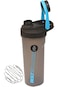 Jaypee Plus Plastic Shaker Bolt 700 ml with Wire Blending Ball, Grey Blue
