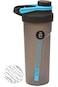 Jaypee Plus Plastic Shaker Bolt 700 ml with Wire Blending Ball, Grey Blue