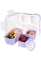 CCOVERY Lunch Box,Stainless Steel Lunch Box Kids Adults,Insulated Bento Lunch Box w/Tableware &amp; Bag