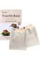 Tazweeq 8 Pack Toaster Bags, Sandwich Bags, Baking Paper, Reusable Nonstick Toast Bags for Heat Res