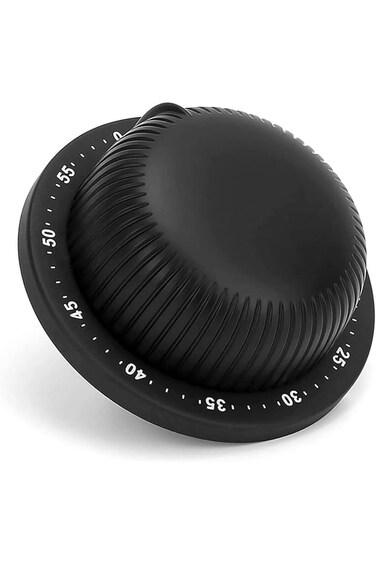 Tazweeq Mechanical Kitchen Timer, No Battery Required Magnetic Cooking Timer, 60 Minutes Manual Cou