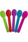 200 Pieces Mini Plastic Spoons Disposable Ice Cream Spoons for Frozen Yogurt Frozen Dessert Supplie