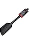 Chef Craft Premium Silicone Angled Spatula, 11 inch, Black