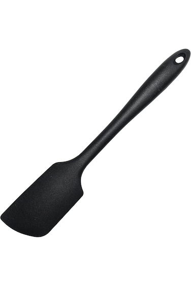 Chef Craft Premium Silicone Angled Spatula, 11 inch, Black