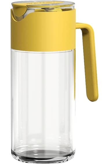 زجاجة موزع زيت تزوييق 550 مل للمطبخ، موزع زيت يفتح تلقائيًا ومضاد للتسرب، عبوة زيت