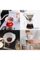 ECVV 100 Count Coffee Filters 1-2 Cup, Disposable Coffee Paper Filters Naturally Whitened, Cone Cof