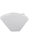 ECVV 100 Count Coffee Filters 1-2 Cup, Disposable Coffee Paper Filters Naturally Whitened, Cone Cof