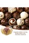 50 Cupcake Liners，cupcake Paper Truffle Wrappers Hollow Out Cups For Desserts Candy Baking Paper Cu