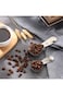 Premium Stainless Steel Coffee Scoop Set,15ml Short Handle Measuring Spoons for Coffee, Tea, Sugar