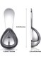 Premium Stainless Steel Coffee Scoop Set,15ml Short Handle Measuring Spoons for Coffee, Tea, Sugar
