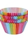 100Pcs/set Rainbow Color Cupcake Baking Paper Cases Cake Box