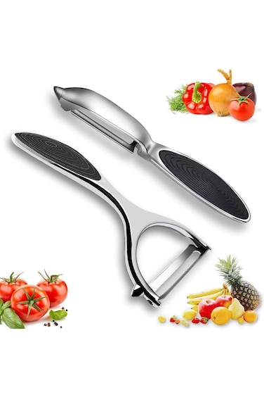 Newpen peeler,vegetable peeler, potato peeler for Fruit Straight Blade, with Comfortable Non-Slip H