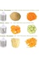 Manual Vegetable Cutter Slicer Kitchen Accessories Multifunctional Round Mandoline Slicer Potato Ch