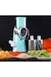 Manual Vegetable Cutter Slicer Kitchen Accessories Multifunctional Round Mandoline Slicer Potato Ch