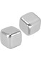 Tuwei Stainless Steel Ice Cubes, Safe Non-toxic 304 Stainless Steel Ice Cubes for Coffee (8 Cubes w