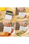 Khazna Crinkle Cutter Stainless Steel Potato Slicer, French Fries Vegetable Cutter Wavy Blade Potat