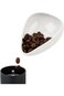 ALMEKAQUZ Coffee Beans Dosing Cup, Ceramic Coffee Dosing Tray,Dosing Vessel Loose Leaf Tea Vessel S