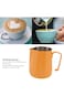 Kufoo Milk Pitcher Cup, Professional Coffee Steaming Pitcher Multipurpose Eagle Spout One Piece Des