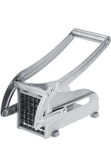 ECVV AirFry Mate, Commercial Grade Stainless Steel French Fry Cutter, Vegetable and Potato Slicer,
