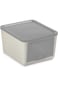 Snips Onion and Vegetables Container, 2 kg Capacity, White/Gray