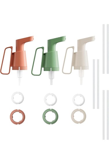 3Pcs Ketchup Dispenser Pump, Multifunctional Sauce Pump Dispenser, Ketchup Pumps for Syrup Sauce Bo