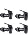 Tazweeq 4Pcs Replacement Cooler Faucet Water Bottle Jug, Water Dispenser Tap Set, BPA-Free Plastic