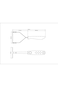 Tramontina Utilita Potato Masher with Black Handle
