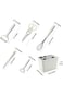 Azonee 6 Piece Kitchen Peeler Set with Bottle Opener, Stirrer, Fruit Knife, Scissors, Storage Base,