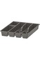 Ikea Cutlery Tray, Grey, Drawer Insert. 31x26 cm (12x10 "). Clever fittings inside drawers and cabi