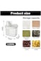 BIGTHREE Cereal Containers, 1100ML Cereal Storage Containers with Measuring Cup, Rice Storage Conta