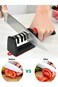 YelaJoy Knife &amp; Scissor Sharpener, 4 Stage Manual Knife Sharpener to Sharpen, Repair and Polish Str