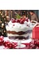 Triple Bottom Bowl, Modern Party Glass Round Dessert Display Stand for Ice Cream, Cake, Salad, Frui