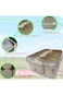 Divided serving tray with lid and handle,Snack box container with lids,Portable Veggie Fruit contai