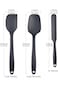 Cuisine Art Silicone Spatula Set - 6 Piece Non-Stick Rubber Spatula Set, Heat-Resistant Spatula Kit