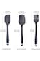Cuisine Art Silicone Spatula Set - 6 Piece Non-Stick Rubber Spatula Set, Heat-Resistant Spatula Kit