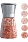 Original Stainless Steel Salt or Pepper Grinder - Top Spice Mill with Ceramic Blades, Brushed Stain